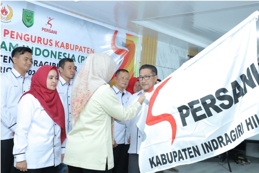 Pj. Bupati Inhil Menghadiri Pelantikan Pengurus Persani Inhil Periode 2024-2028