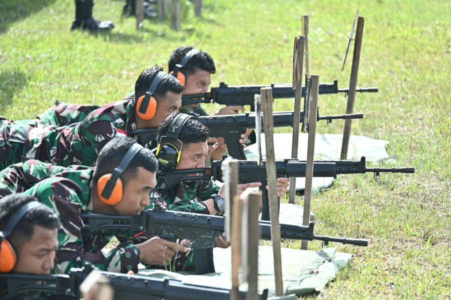 Sukses Latihan Menembak, Lanud RSA Natuna Mantapkan Kesiapan Operasional