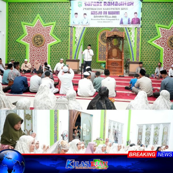 Safari Ramadhan di Minas: Alfedri Tekankan Arah Pembangunan untuk Kemaslahatan Umat